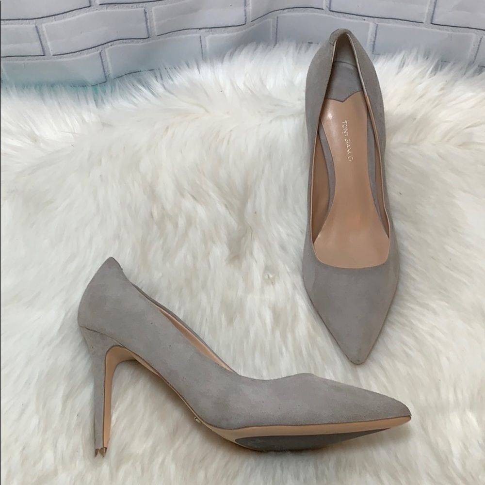 Tony Bianco Whitney Kid Suede Stilettos Size 10
